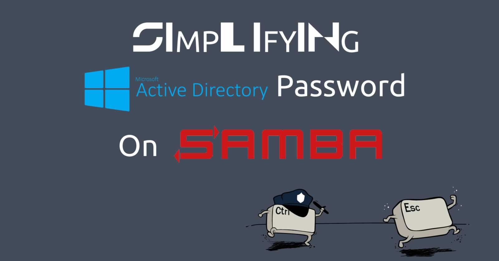 Simplifying Active Directory password on Samba