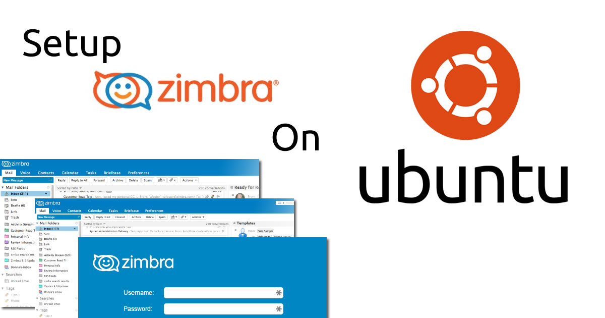 Zimbra установка и настройка ubuntu