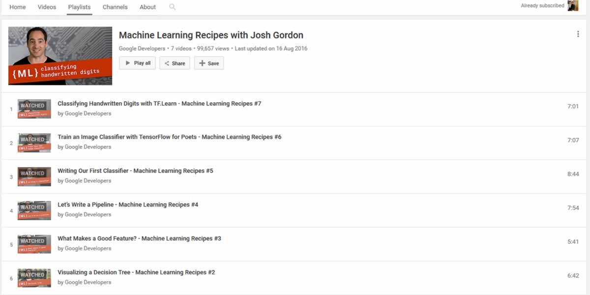 Learning Machine Learning with Josh Gordon